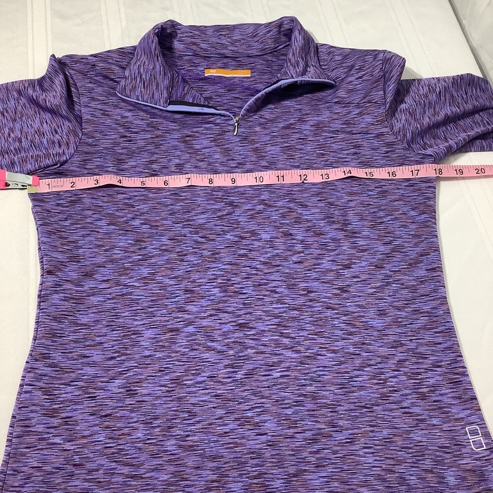 Lucy Athletic Jacket Pullover Sweater Workout Yoga Purple Medium - Picture 10 of 13